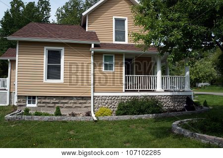 Side of a Harbor Springs Home
