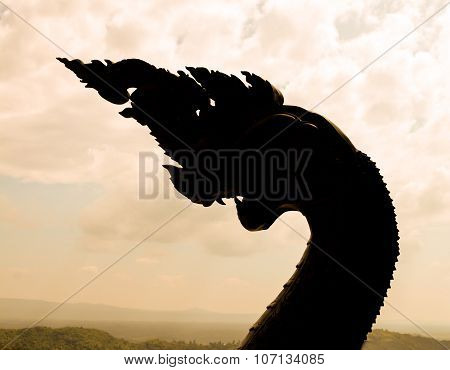 Silhouette Of Nagas