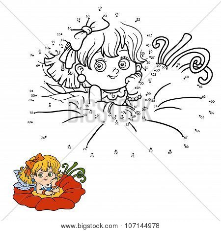 Numbers Game For Children: Little Fairy