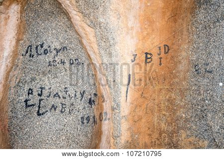 Letterklip (letter Stone) At Garies