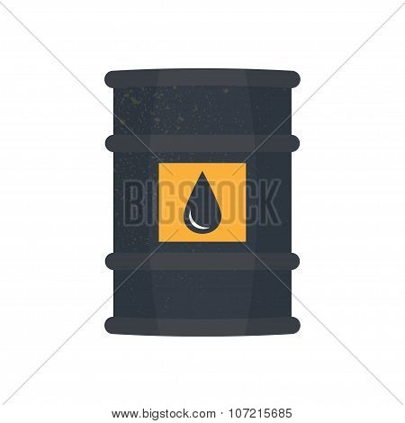 Barrel Oil Vector.