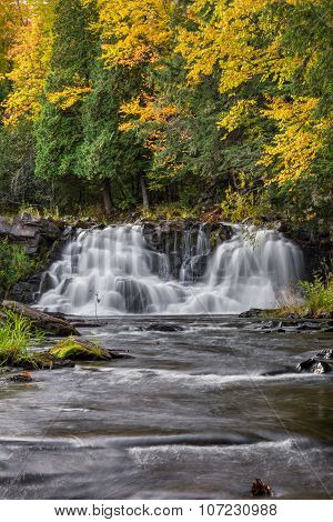 Autumn At Power House Falls