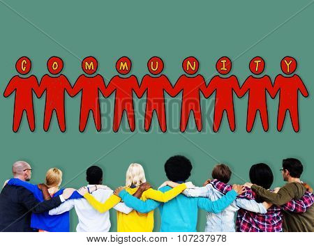 Community People Togetherness Fellowship Concept