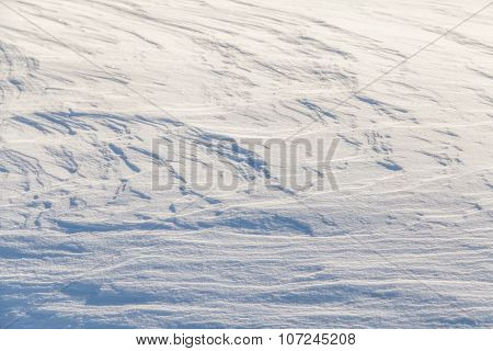 Wind painted Snow Texture Pattern Background
