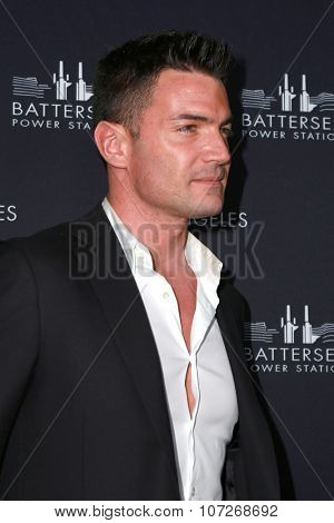 LOS ANGELES - NOV 6:  Aiden Turner at the Battersea Power Station Global Launch Party at the The London on November 6, 2014 in West Hollywood, CA