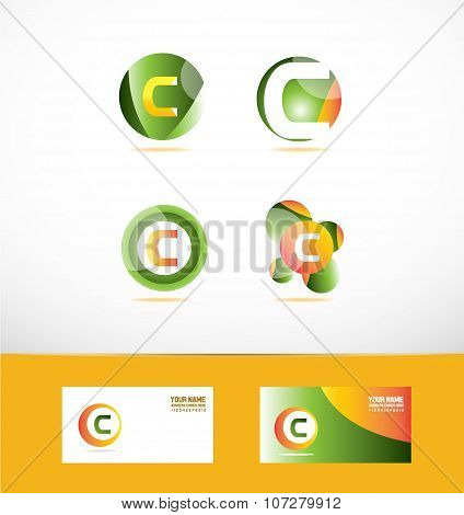 Letter C Logo Icon Set