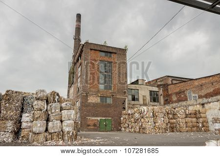 Outdoor Of Paper Mill - Poland
