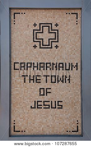 Caphernaum, Ancient Town Of Jesus