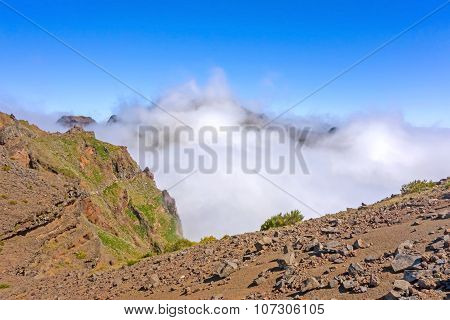 Volcanic Mountain Landscape
