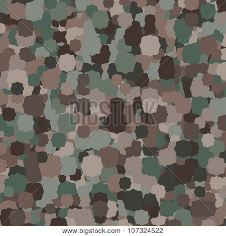 Abstract Military Camouflage Background