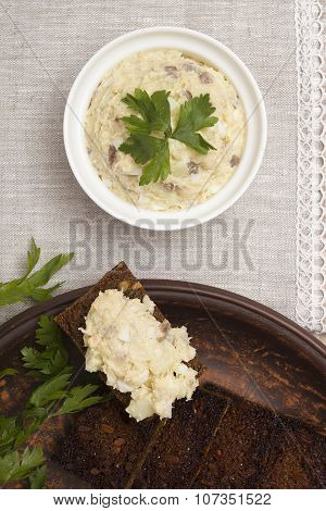 Fish Salad Of Herring - Forshmak