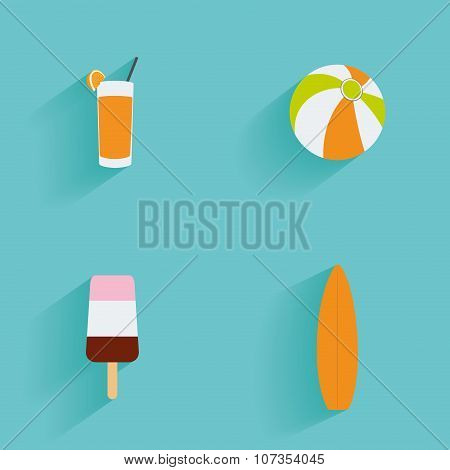 Summer Vacation Objects