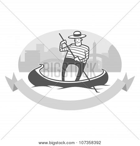 Gondola With Gondolier