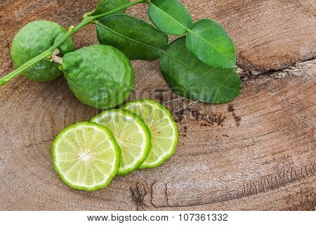 Kaffir Lime (bergamot).