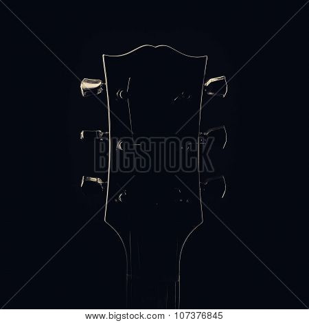 Electric Guitar Abstract