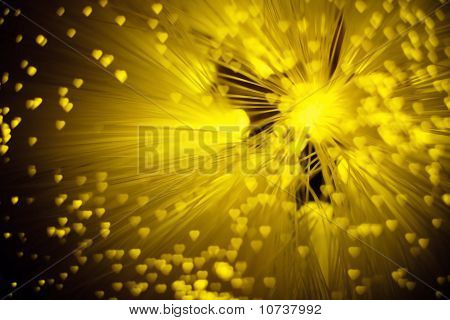 Dekoration glasfiber belysning