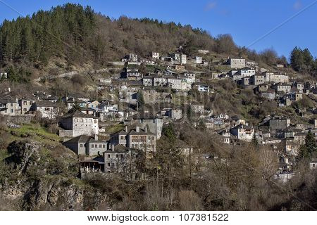 Kipoi village, Pindus Mountains, Zagori, Epirus
