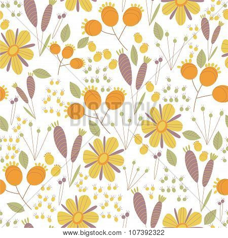 Floral Seamless Pattern