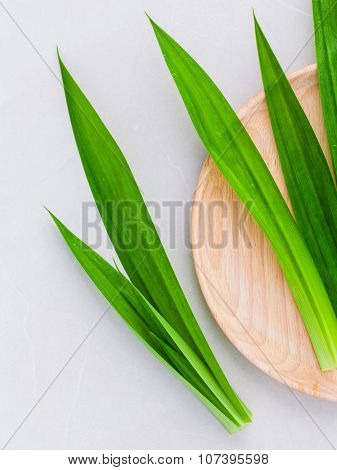 Thai Herbal Ingredient For Thai Dessert And Spas Aromatherapy Pandanus Leaf,sweet And Earthy Aroma .