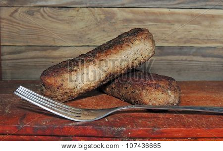 Homemade burgers