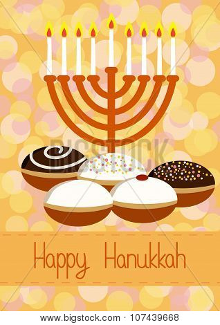 Hanukkah Greeting Card