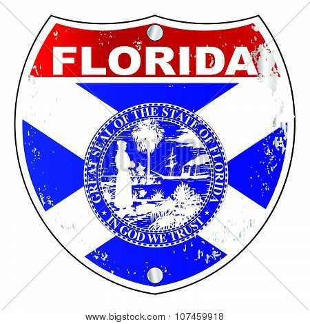 Florida Interstate Sign