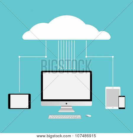 Presentation of cloud storage