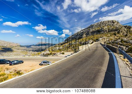 Beautiful View Of Sa Calobra On Mallorca Island, Spain