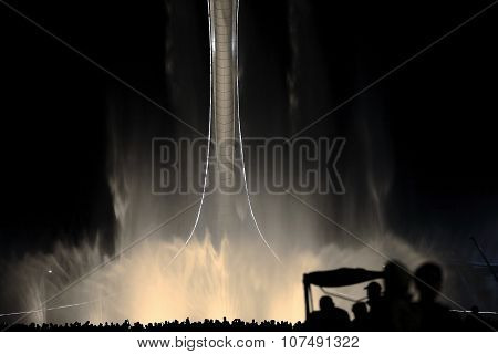 Night Fountain