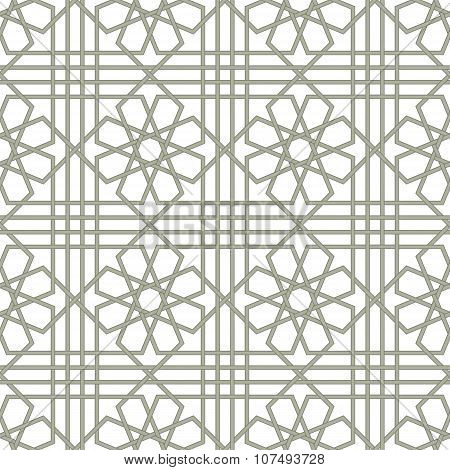 Ornamental pattern. Arabic seamless pattern. Background. Vector