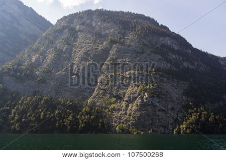 Koenigssee Lake Close To Berchtesgaden, Germany, 2015