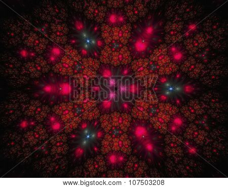 Abstract Fractal Image
