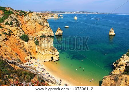Praia Do Camilo, Lagos, Portugal