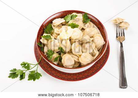 Dumplings In A Plate