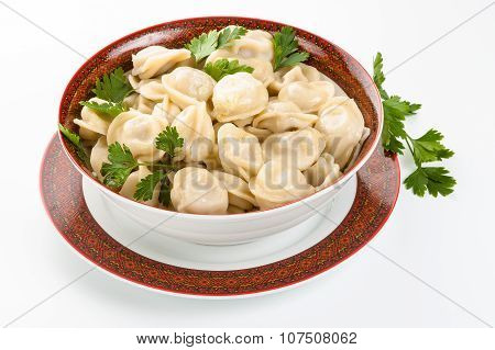 Dumplings In A Plate
