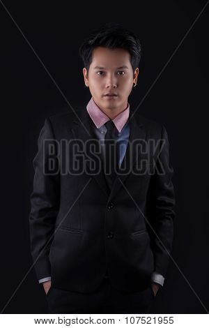 Portrait Of Asian Young Man - Business Concept
