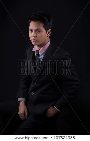 Portrait Of Asian Young Man - Business Concept