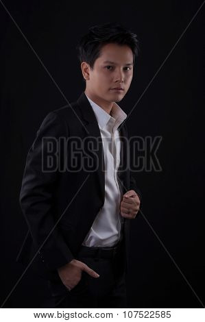 Portrait Of Asian Young Man - Business Concept