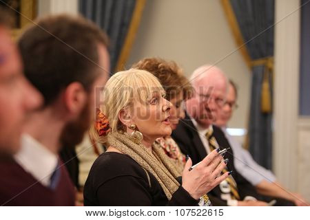 Mayor holds city hall press conference