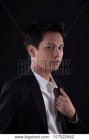 Portrait Of Asian Young Man - Business Concept