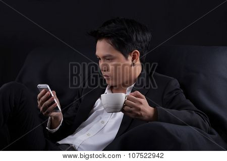 Portrait Of Asian Young Man - Business Concept