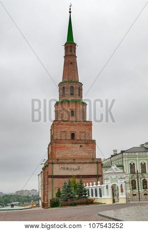 Kazan Kremlin. Soyembika tower. Russia