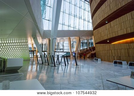 Interior Of Oslo Opera House, Norway
