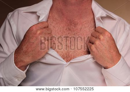 male chest
