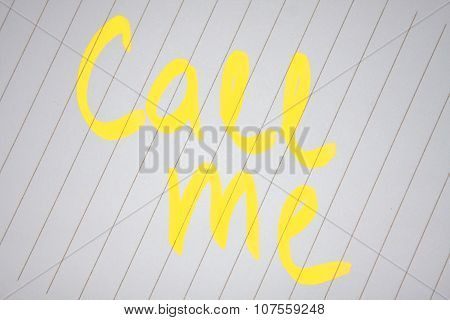 Call Me Note