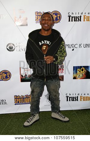LOS ANGELES - NOV 7:  Bobb'e J Thompson at the Kids In The Spotlight's Movies By Kids, For Kids Film Awards at the Fox Studios on November 7, 2015 in Century City, CA