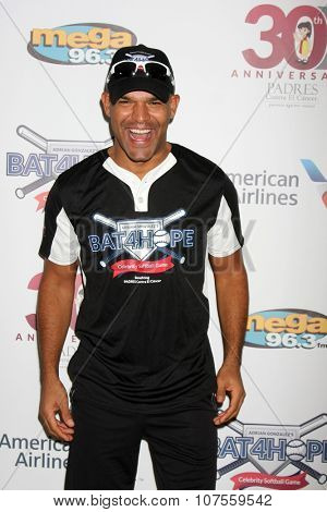 LOS ANGELES - NOV 7:  Amaury Nolasco at the Adrian Gonzalez's Bat 4 Hope Celebrity Softball Game PADRES Contra El Cancer at the Dodger Stadium on November 7, 2015 in Los Angeles, CA