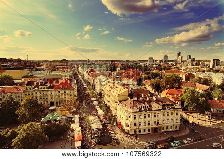 Vilnius panorama