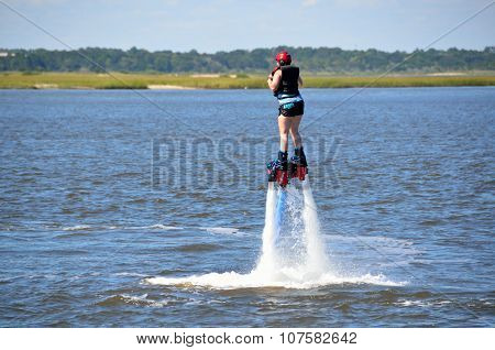 The New Extreme sport called Flyboard