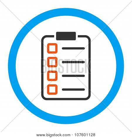 Test Form Rounded Vector Icon
